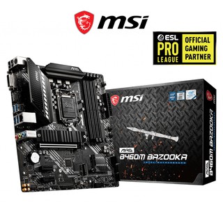 Bo mạch chủ MSI B460M BAZOOKA Intel B460, Socket 1200, m-ATX, 4 khe RAM DDR4
