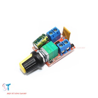 Module Điều Khiển Động Cơ PWM 5A 3-35V (Chiết Áp Công Tắc)