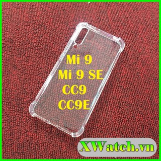 Ốp lưng silicon chống va đập Xiaomi Mi 9 Mi 9 SE CC9 CC9E Mi A3