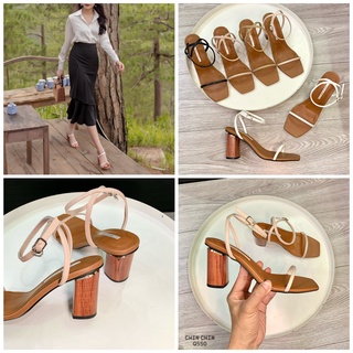 GIÀY SANDAL NỮ CHIN CHIN NGANG MẢNH 9P VNXK