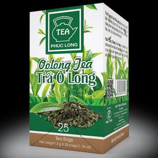 Trà olong túi lọc 2g x 25 gói