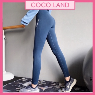 Quần tập dài Gym k001 nữ cạp lưng cao, co giãn 4 chiều Quần tập gym yoga legging nữ cạp cao nâng mông tôn dáng