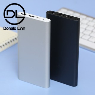Pin Sạc Dự Phòng Xiaomi Gen 3 Version 2019 Polymer 10000mAh Tích Hợp Cổng Type-C  - Hàng Chính Hãng