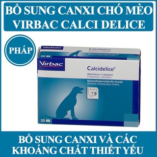 1 VIÊN CANXI VIRBAC PHÁP - CALCI DELICE