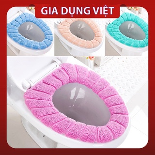 Miếng Lót Bồn Cầu Chống Lạnh Cao Cấp,Mẫu Mã Đẹp,(giao màu ngẫu nhiên)
