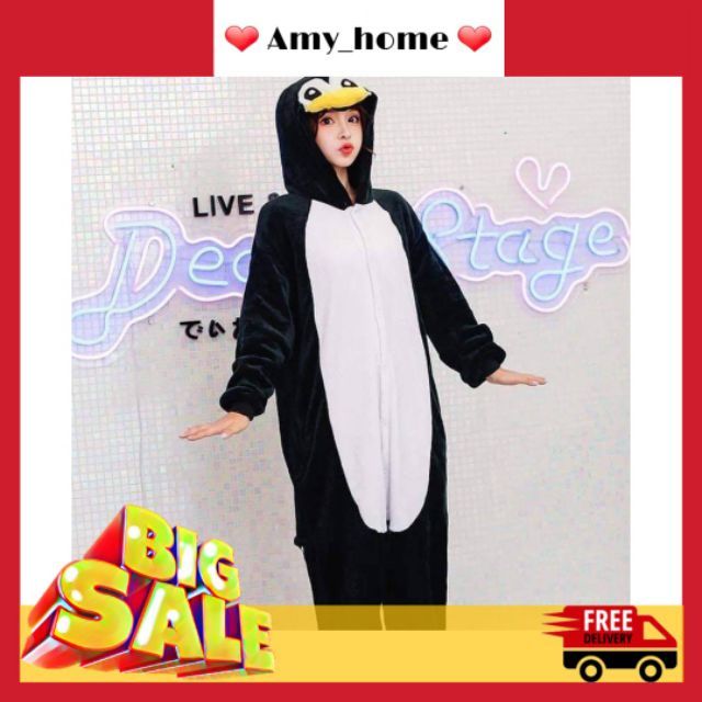 Bộ đồ thú chim cánh cụt (5s 2m 5l)