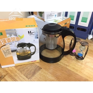 [RẺ VÔ ĐỊCH] Bình lọc trà 1,3L I Bình trà có lưới lọc I Ấm pha trà cafe