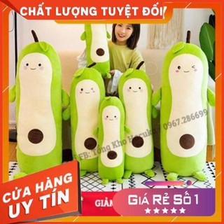 Gấu bông gối ôm hình trái bơ  siêu yêu