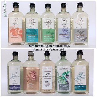 Link 1-Hàng Mỹ-Sữa tắm thư giãn Aromatherapy Bath&amp;Body Works295mL