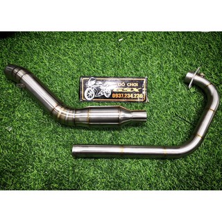 GSX150 cổ pô chuẩn in304 bầu xịn - CỔ PÔ GSX150 - BANDIT150