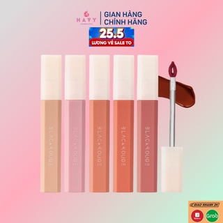 [New 2021] Son Kem Lì Mịn Mượt Nhẹ Môi Black Rouge Half N Half Water Velvet