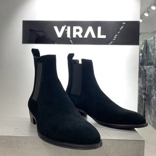 Giày nam Chelsea Boots Da Bò Đế Phíp Cao Cấp Đế BẢO HÀNH 12 THÁNG. Tặng Phụ Kiện