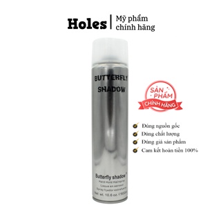 [Chính hãng] Gôm xịt tóc Butterfly Shadow - 600ml