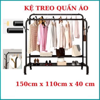 Giá Treo  Quần Áo  Đa Năng Thông Minh, kệ treo quần áo,cây treo quần áo Chịu Lực Tốt Chất Liệu thép carbon Sơn Tĩnh Điện