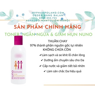 TONER NGĂN NGỪA VÀ GIẢM MỤN NUNO
