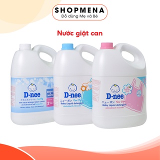 Nước Giặt Xả Vải DNEE Giặt Sạch Hiểu Quả Không Kích Ứng Da, Hương Thơm Dài lâu 3L