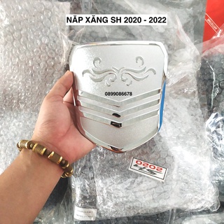 Ốp Nắp Xăng Xe SH 2020, 2021, 2022 - Crom, Chrome - Phụ kiện đồ chơi, ốp trang trí, bảo vệ xe máy