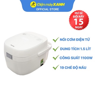 Nồi cơm điện cao tần Dreamer DR-IH15W 1.5 lít  1100 W lòng nồi chống dính - Chính hãng BH 12 tháng