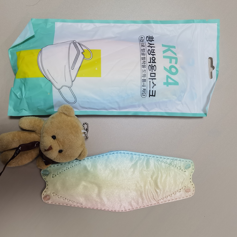 Hàng có sẵn - 10 cái khẩu trang KF94 Rainbow cho người lớn phong cách, chống bụi thời trang Khẩu trang In hình beauty girl | BigBuy360 - bigbuy360.vn