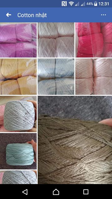 Sợi cotton nhật