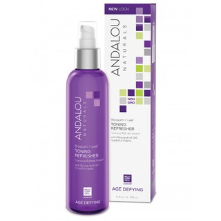 [Meoheo] Nước hoa hồng Blossom + Leaf Toning Refresher 178ml Andalou Naturals