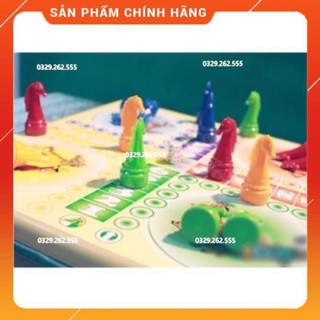 (Hàng loại 1) Bộ cờ cá ngựa (40x40) bàn nhựa siêu đẹp
