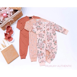 Set 3 body hoa hồng bé gái HM