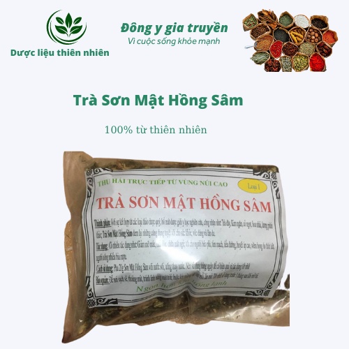 Trà Sơn Mật Hồng Sâm