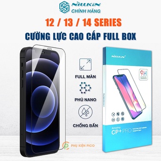 Kính cường lực Iphone 12 chính hãng Nillkin Amazing CP+ Pro full màn hình cho Iphone 12