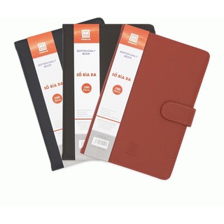 Sổ bìa da Classic book B5 200 trang 4599( có khuy cài, ko lịch)