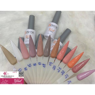 Sơn Gel BeshYNE 12 màu Nhũ Đẹp - Lẻ 1 Chai 12ml