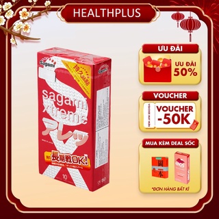 Bao Cao Su Gân Gai Kéo Dài Thời Gian Sagami Feel Long - bcs Nhật Bản - 10 chiếc - Chính hãng