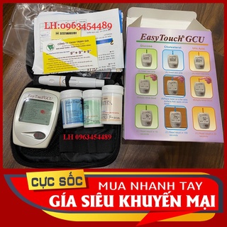 [ BH TRỌN ĐỜI ] Máy đo đường huyết , mỡ máu ,gout 3 in 1 Easy Touch ET322