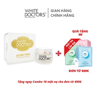Kem loại bỏ mụn mờ thâm White Doctor Acne Pro 25g