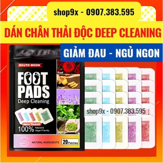 10 Miếng Dán Thải Độc Chân Deep Cleaning South Moon Foot Pads - Đủ Vị