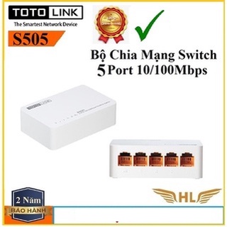Bội Chia Mạng 5 Cổng 8 Cổng Toto Link S505 và S808 - Hàng Chính Hãng