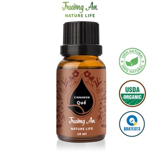 Tinh dầu quế Cinnamon Trường An Essential Oil, xuất sứ thiên nhiên không pha tạp chất, có giấy kiểm định COA