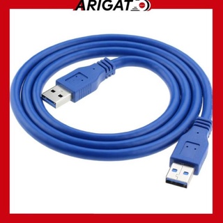 Dây Usb 2 Đầu Đực Đen Dài 70Cm