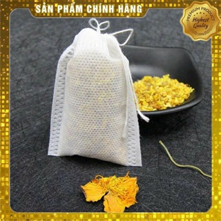 [BÁN LẺ] Túi lọc cà phê, Trà, Thảo dược, Túi vải không dệt có dây rút size 6*8cm 7x9cm 8x10cm