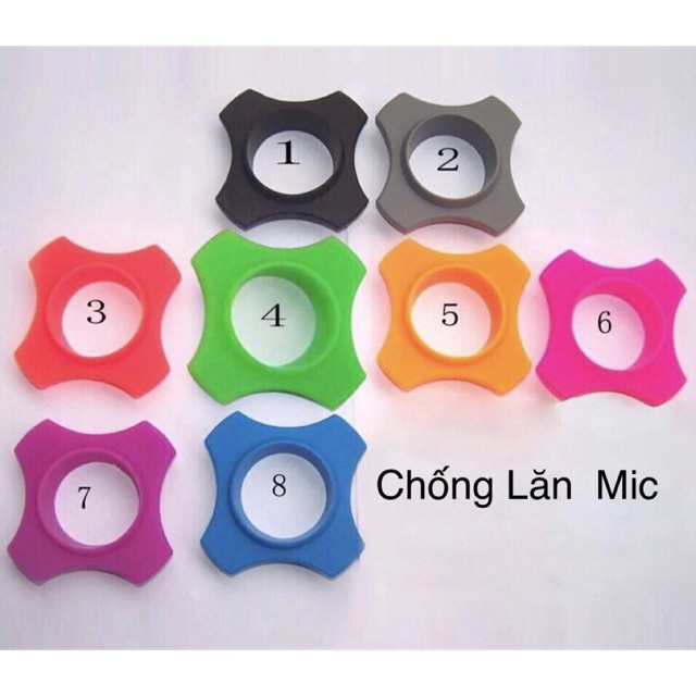 Phu kien Microphone ,Phu kien dùng cho Microphone chống lăn rơi bể Microphone .