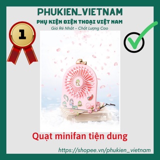 [Mã ELHA22 giảm 5% đơn 300K] ❄❄❄❄Quạt minifan tiện dung mã 06❄❄❄❄