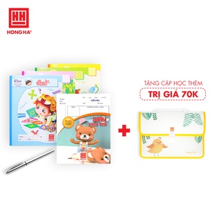 Combo bộ đồ dùng Tập Viết 2 Hồng Hà | Dành cho học sinh khu vực Miền Trung - Miền Nam