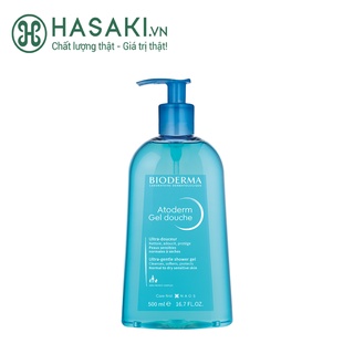 Gel Tắm Bioderma Dịu Nhẹ Cho Da Thường &amp; Khô Nhạy Cảm Atoderm Gel Douche