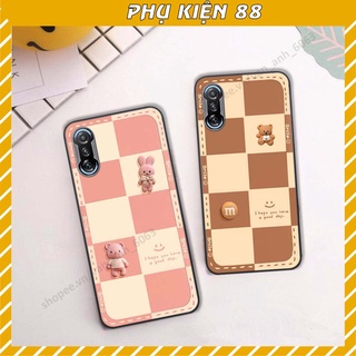 Ốp lưng Xiaomi Redmi K40 / Redmi K40 Pro hình gấu, kẹo dễ thương cute