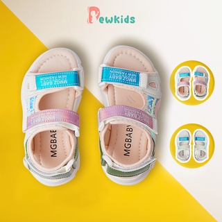 Dép sandal bé gái Dewkids hình cầu vồng siêu mềm nhẹ chống trơn trượt cho bé