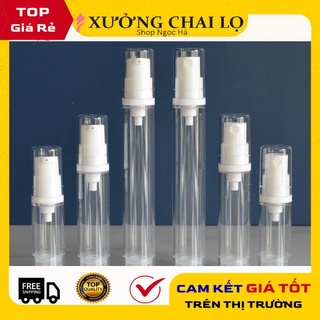 Chai Chiết Mĩ Phẩm ❤ GIÁ RẺ NHẤT ❤ Chai nhựa hút chân không xịt phun sương 5ml,10ml,15ml,30ml,50ml chiết mỹ phẩm .