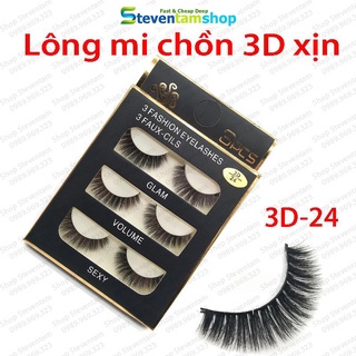 Lông mi chồn 3D số 24 (Cam kết hàng loại 1)