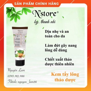 Combo 2 Tuýp Kem Tẩy Lông Thảo Dược