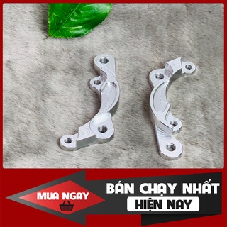 Pát Trước xe Ex135, Ex2010, CNC tỷ mỉ. Gắn heo 2 piston, đĩa Zin 220mm, giá cực rẻ, không bung tróc, đẹp lấp lánh