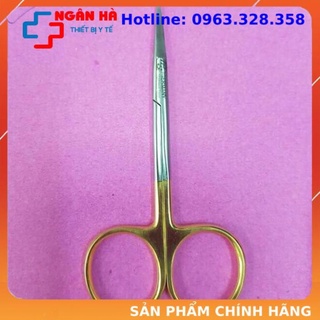 Kéo cắt chỉ, nhấn mí chuôi vàng siêu bén
